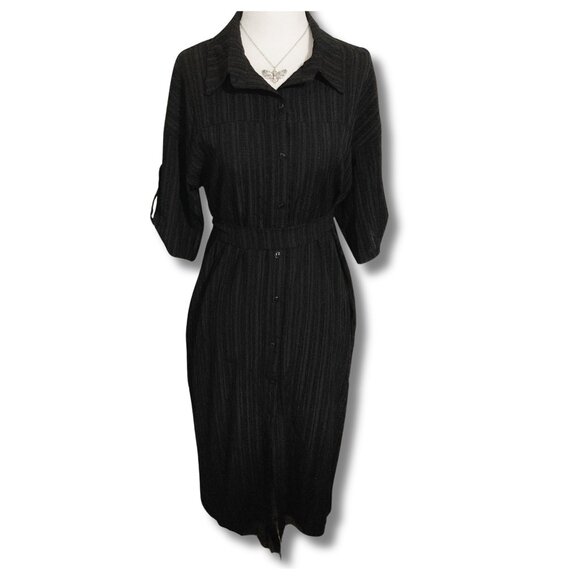 Elegant Black Women's Dress - Picture 1 of 13